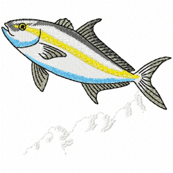 Fishes Embroidery Design 1 Fishes Embroidery Design 1